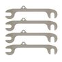 Factory Team Front Ride Height Shims Steel: RC12R6