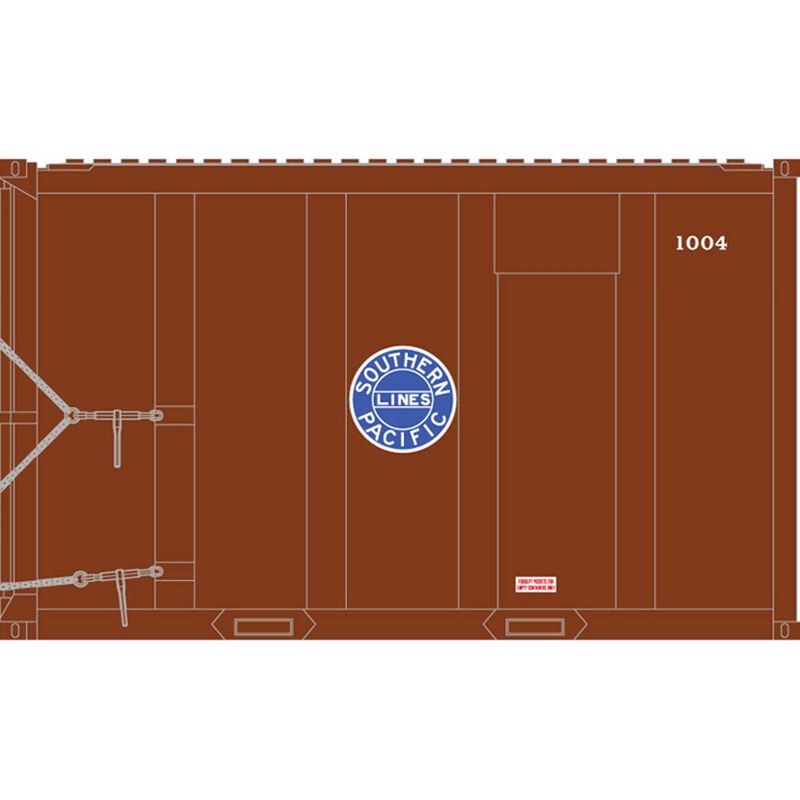 HO 20' High Cube MSW Container SouthPacific Set #2
