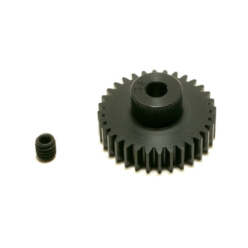 48P Hard Coated Aluminum Pinion Gear, 32T