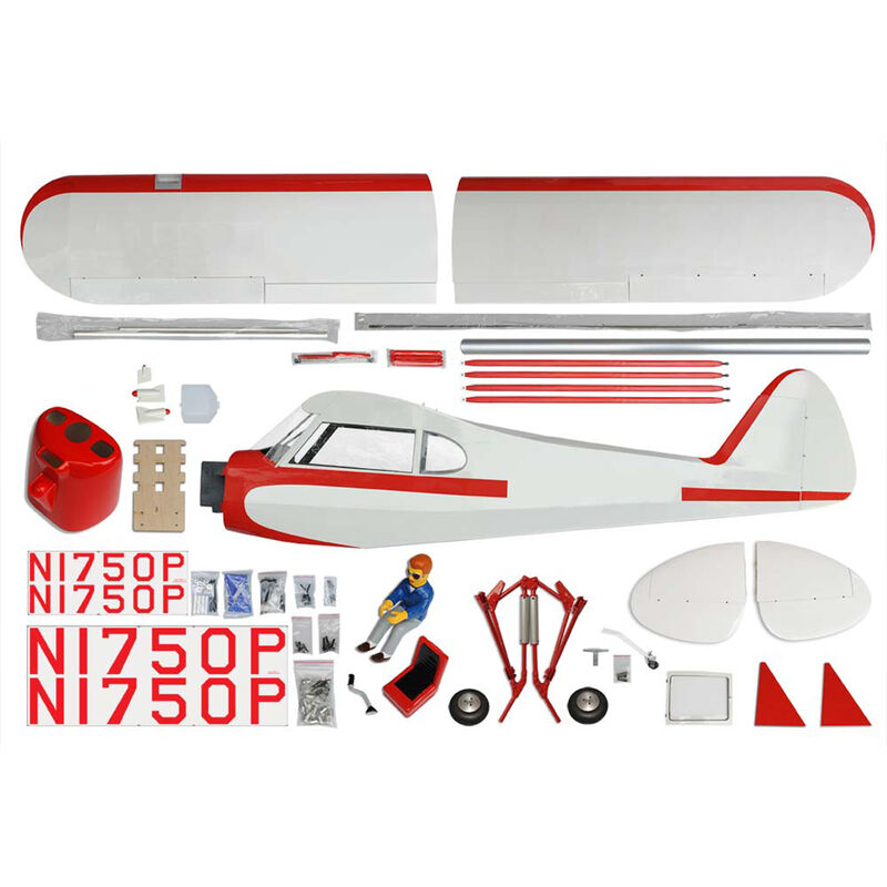 Phoenix Model Super Cub PA-18 30cc Gas EP ARF 107