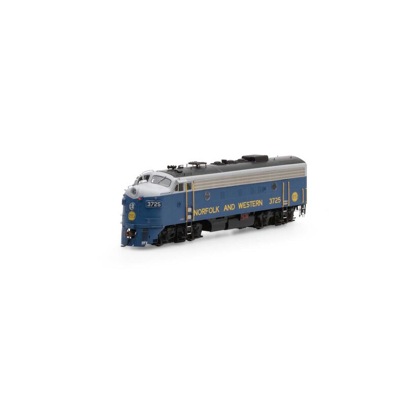 HO F7A with DCC & Sound, N&W/Freight #3725