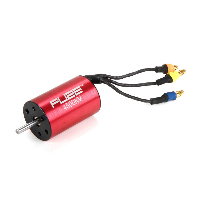 Fuze Mini Sensorless Brushless Motor, 4500Kv: 3.5mm Bullet