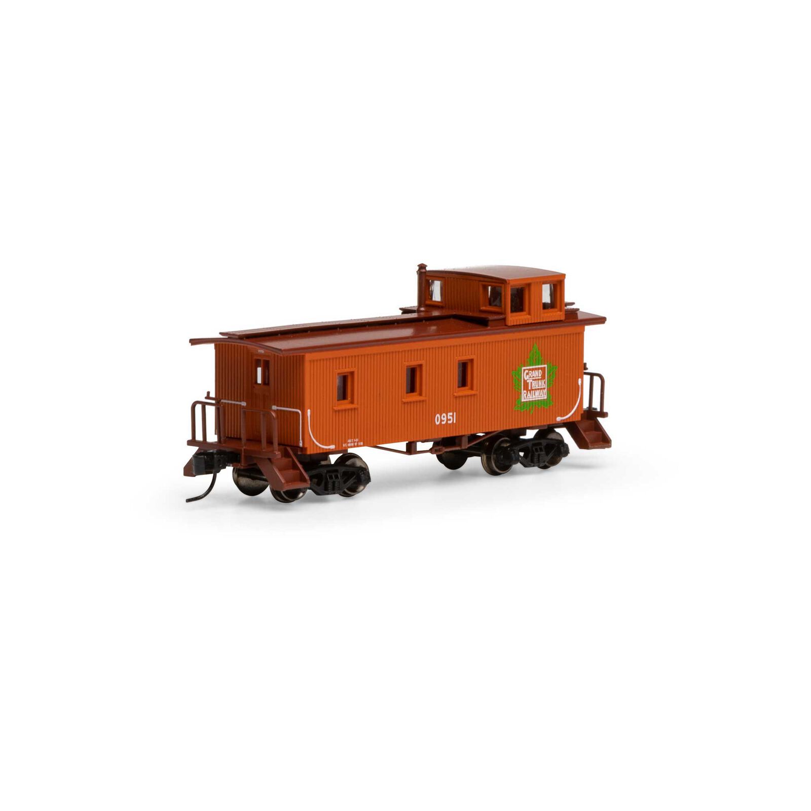 N 30' 3-Window Caboose, GTW #0951