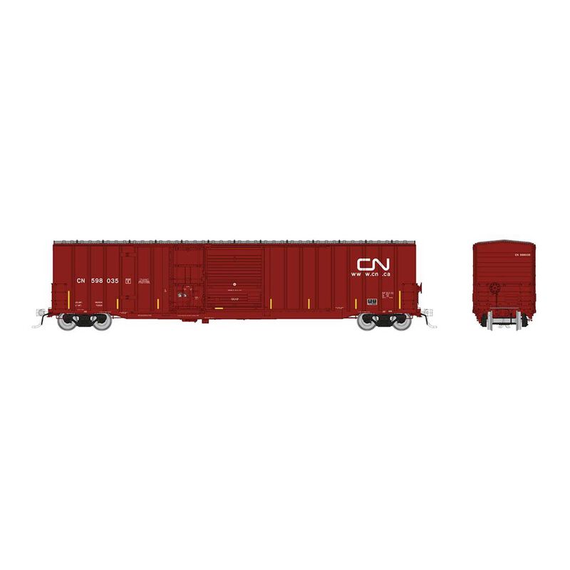 HO Trenton Works 6348 Boxcar: CN - Website: Single Car
