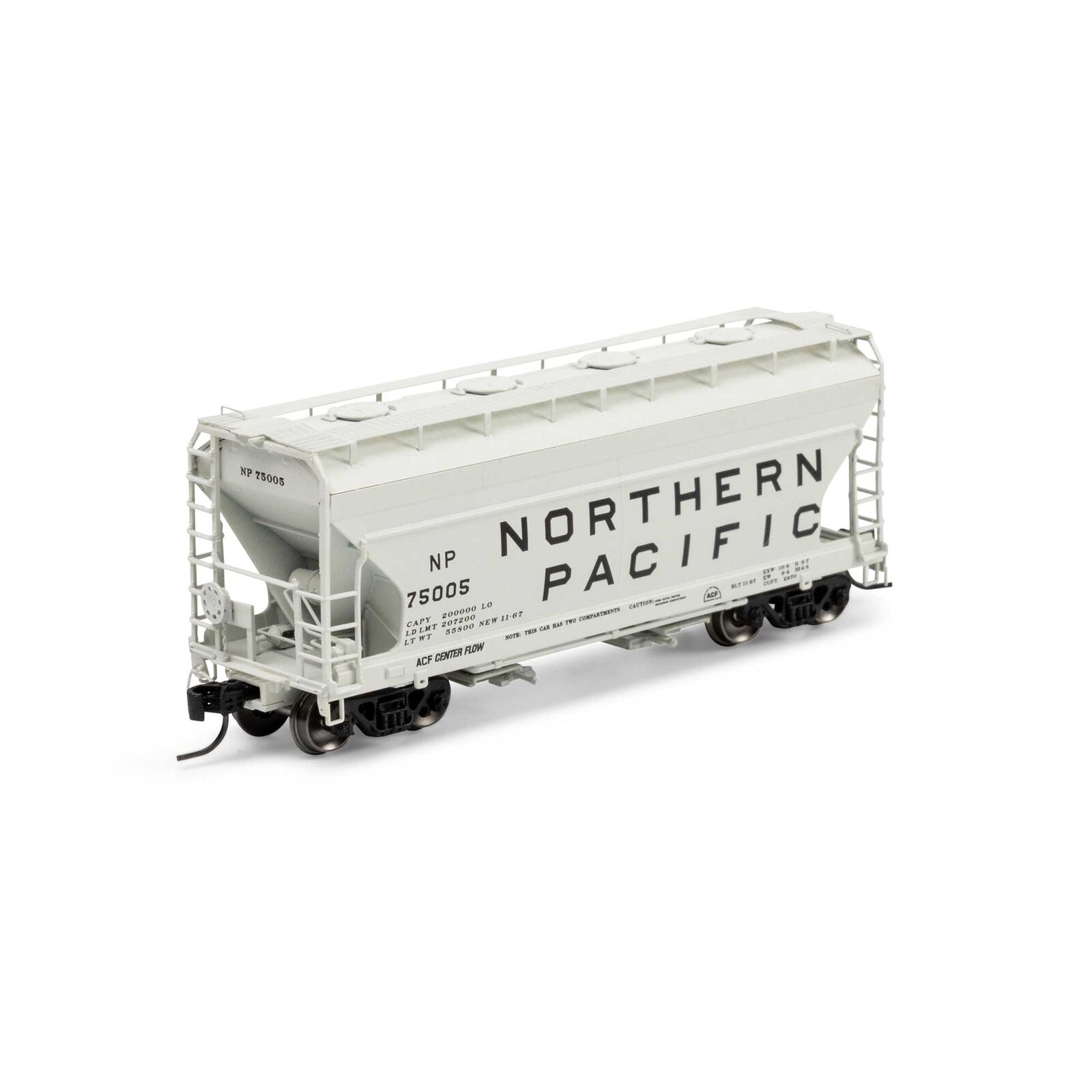 N ACF 2970 Covered Hopper, NP #75005