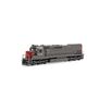 HO SD45T-2 Locomotive with DCC & Sound, Cotton Belt #9395