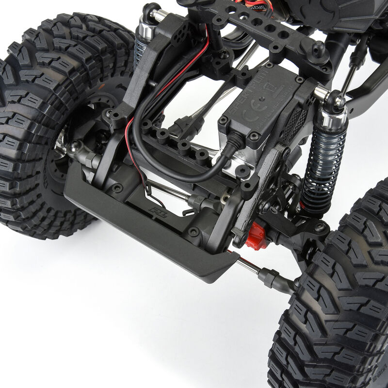 1/10 Scale RC Crawler Metal Rear Bumper With Spare Tire Carrier For D90 D110