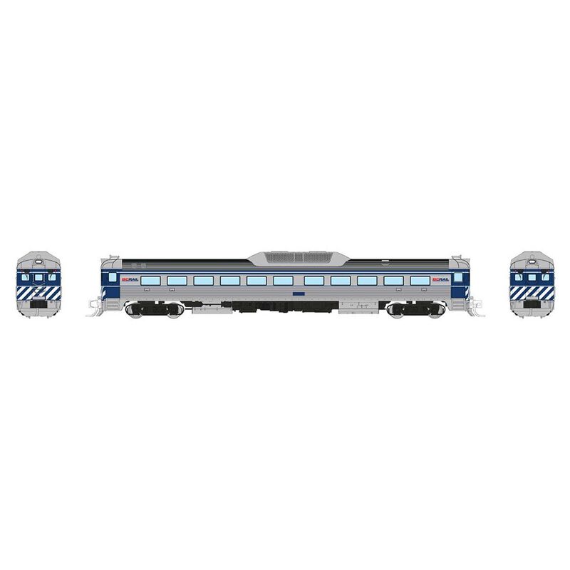N Budd RDC-1 (Ph 2) (DC/DCC/Sound): BC Rail - Blue