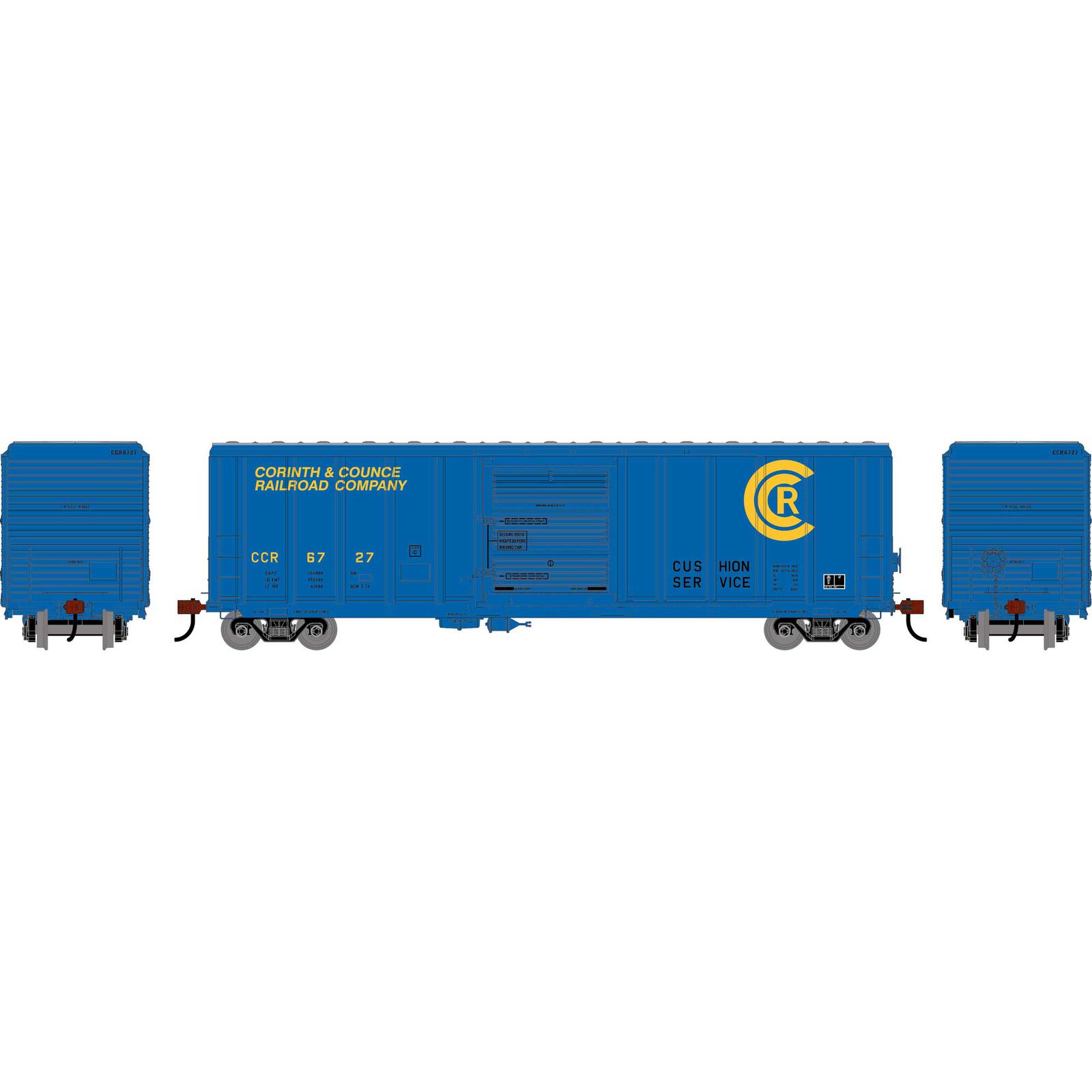 HO 50' PS 5344 Box Car, CCR #6727