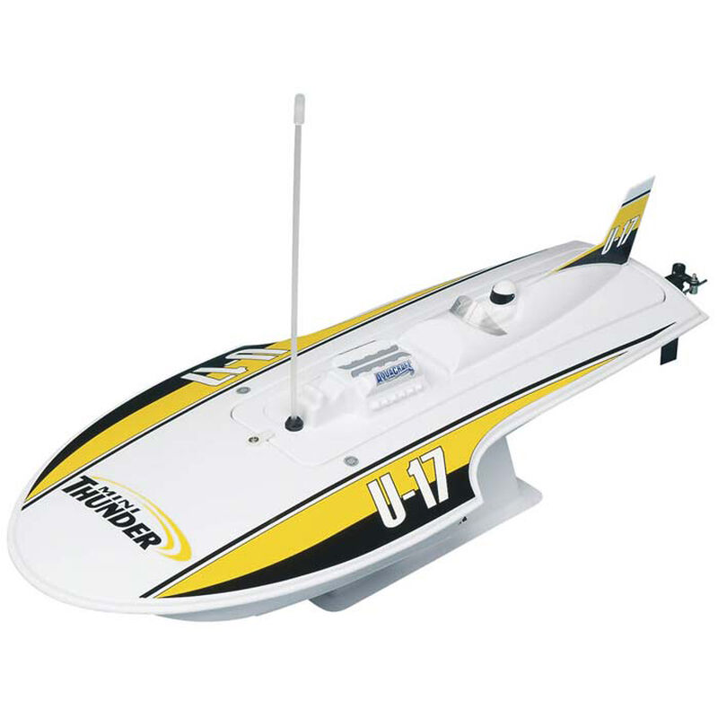 Mini Thunder Round Nose Hydroplane Yellow A3