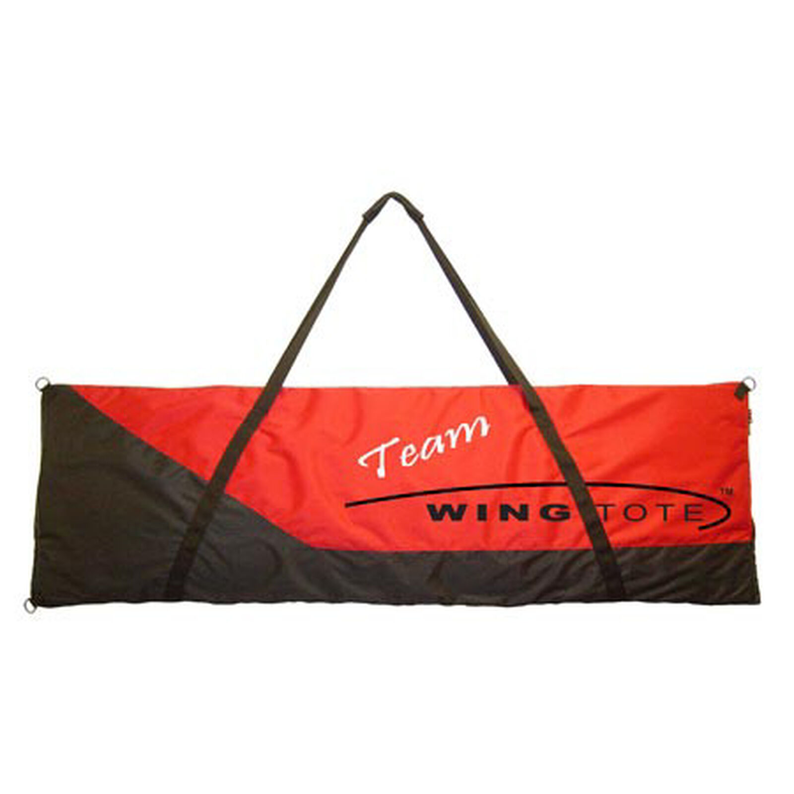 44" Single Wing/Tail Bag, Red/Black