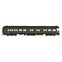 HO Scale Unlettered Business Car, Pullman Green w/ Clerestory Roof
