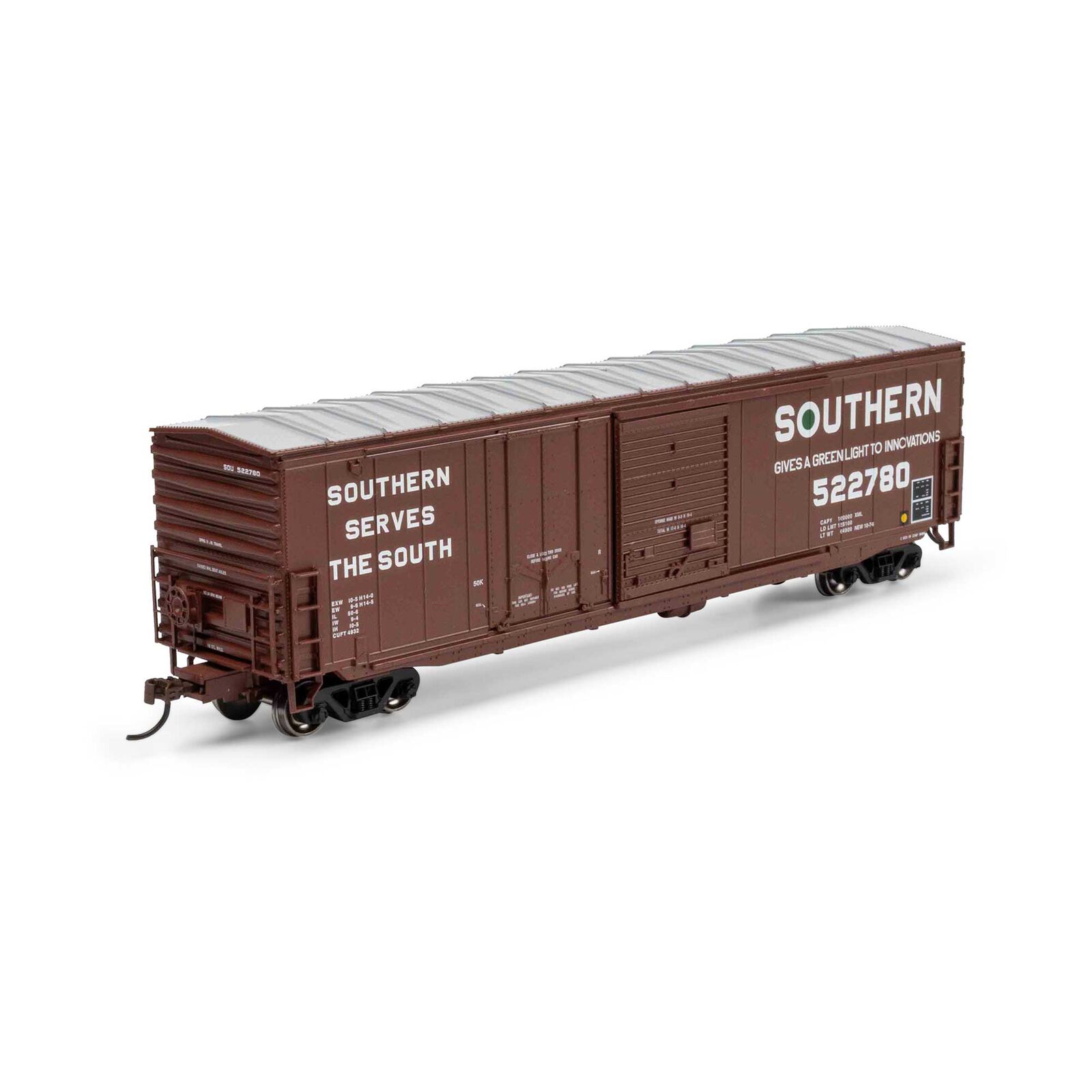 HO 50' ACF Combo Door Box Car, SOU #522780