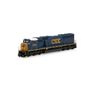 HO SD60M with DCC & Sound, CSX #8765