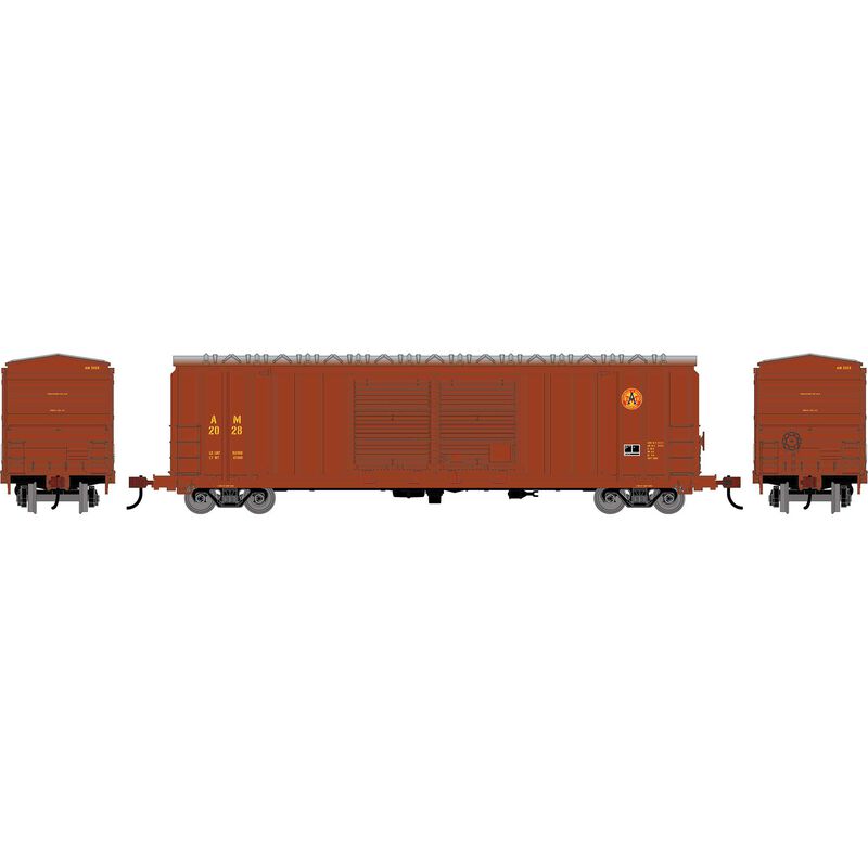 HO 50' FMC 5283 Double Door Box Car, AM #2028