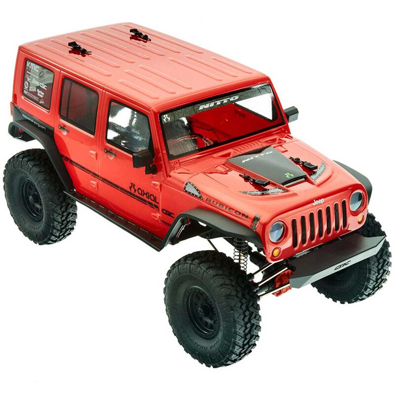 1/10 SCX10 II 2017 Jeep Wrangler Unlimited CRC 4WD Rock Crawler Brushed RTR