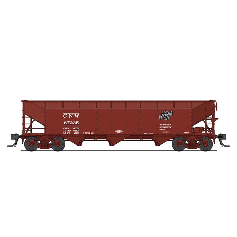 HO AAR 70-ton Triple Hopper, CNW, #67725