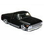 1/10 1972 Chevy C10 Pickup Truck V-100 S 4WD Brushed RTR, Black