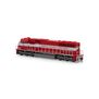 HO SD60I with DCC & Sound, TRRA/Red/White #4002