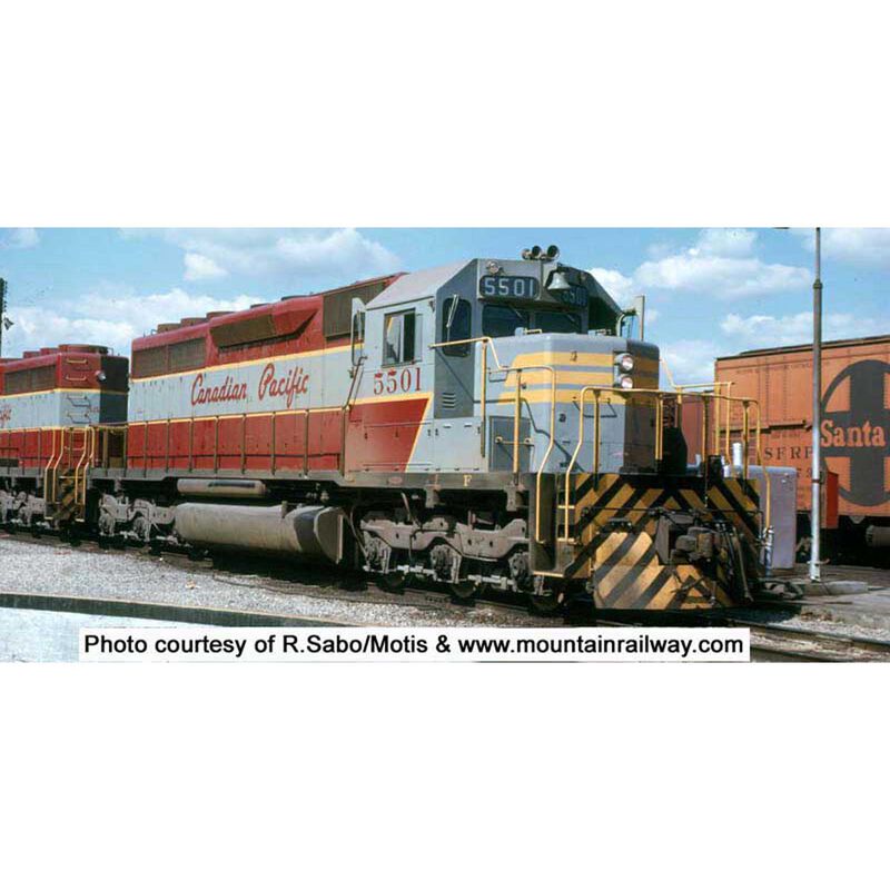HO SD40 CPR Grey Maroon #5502