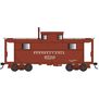 HO N5 Caboose PRR/Early with Brown Roof #477362