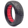 1/10  Scribble 2.2" 2WD Buggy Soft Longwear Front Tires, Red (2)