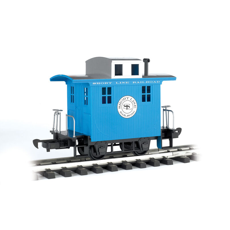 G Li'l Big Haulers Caboose, Short Line/Blue