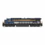 HO GE ES44AC, CSX 1869, C&O Heritage Paint, Paragon4 Sound/DC/DCC, w/ Smoke