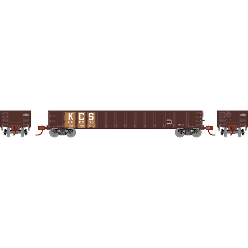 HO RTR 52' Mill Gondola, KCS #800503