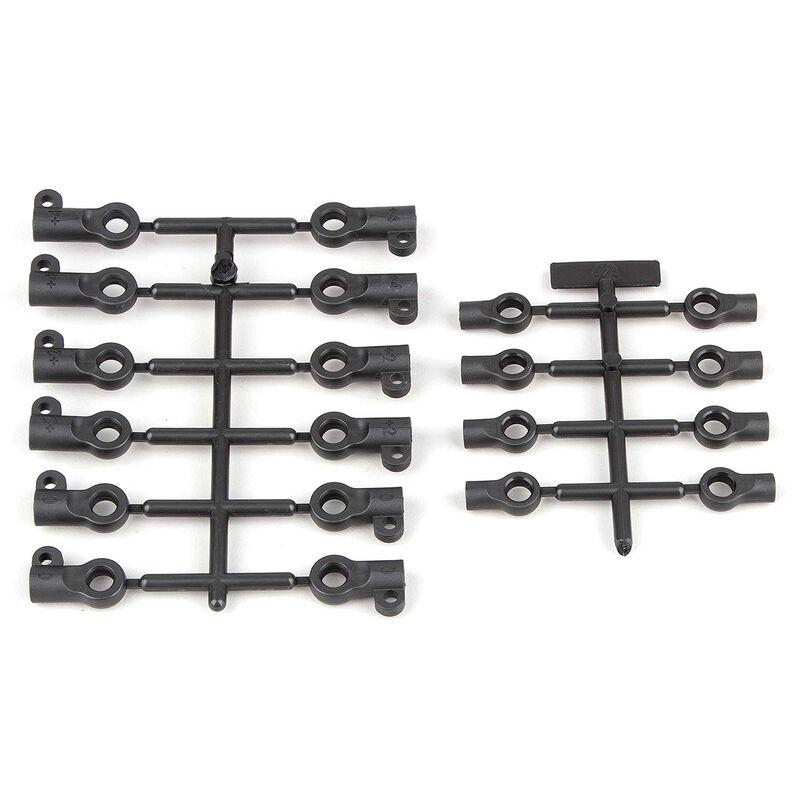 Anti-roll Bar Rod and Shock Ends, 1/8 Team Associated RC8B4