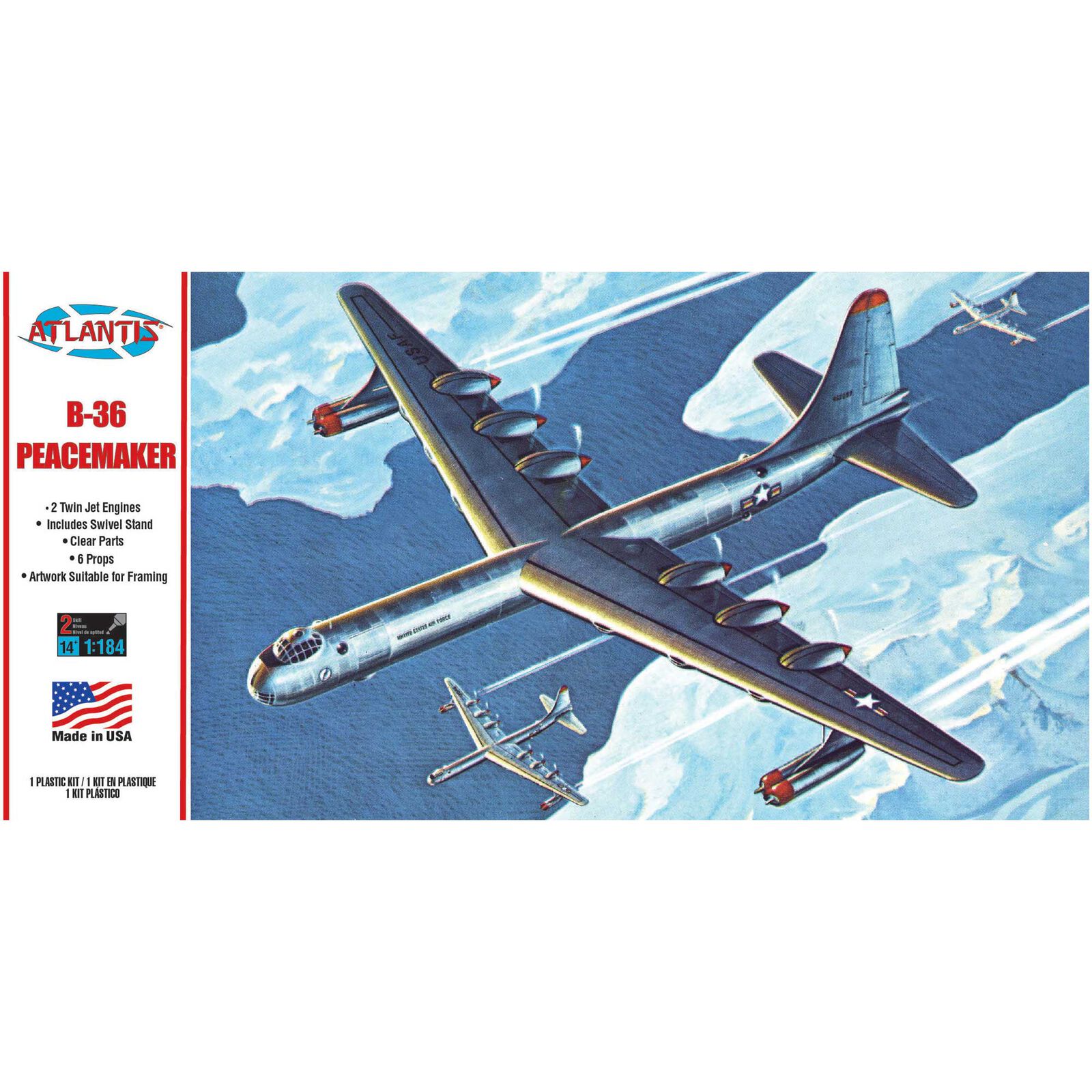 B-36 Peacemaker with Swivel Stand, 1/184