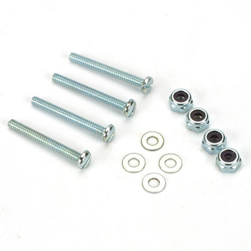 Bolt & Lock Nut Set, 6-32 x 1 1/4