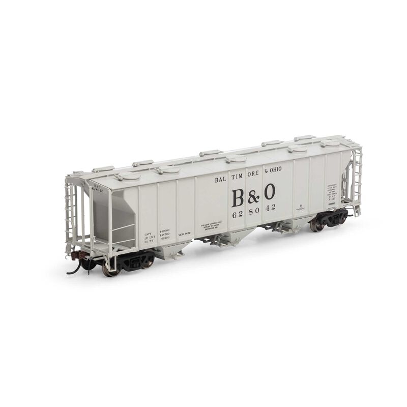 HO PS-2 2893 3-Bay Covered Hopper, B&O #628042