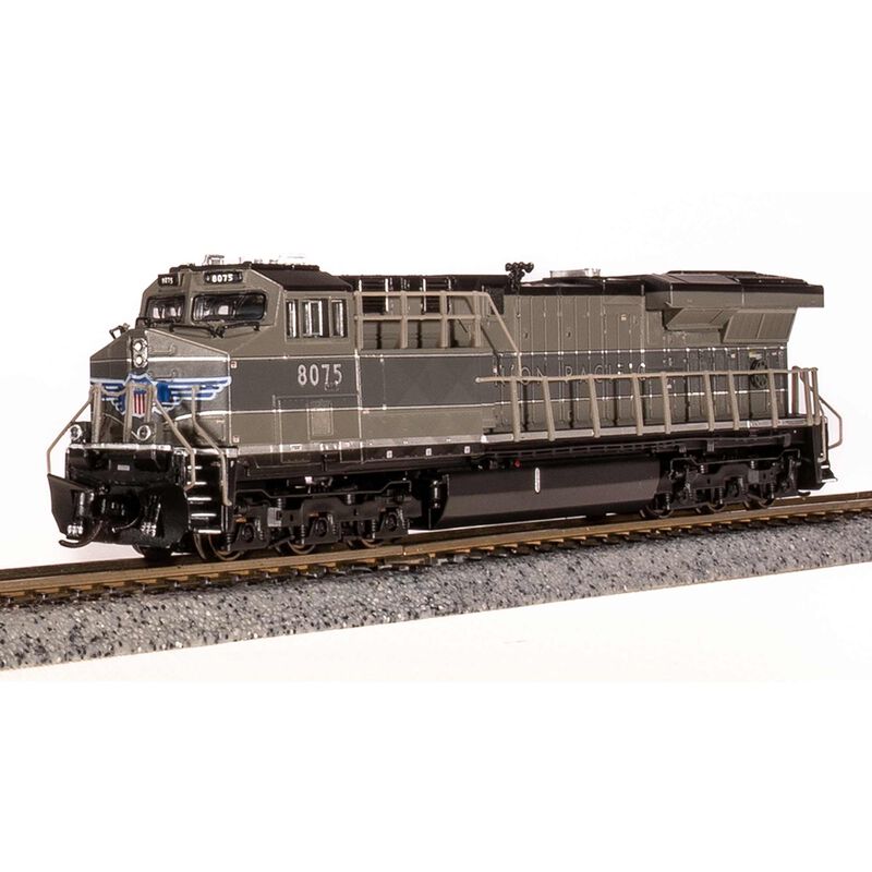 N GE ES44AC Locomotive, TTG with Aluminum, Paragon4, UP #8075