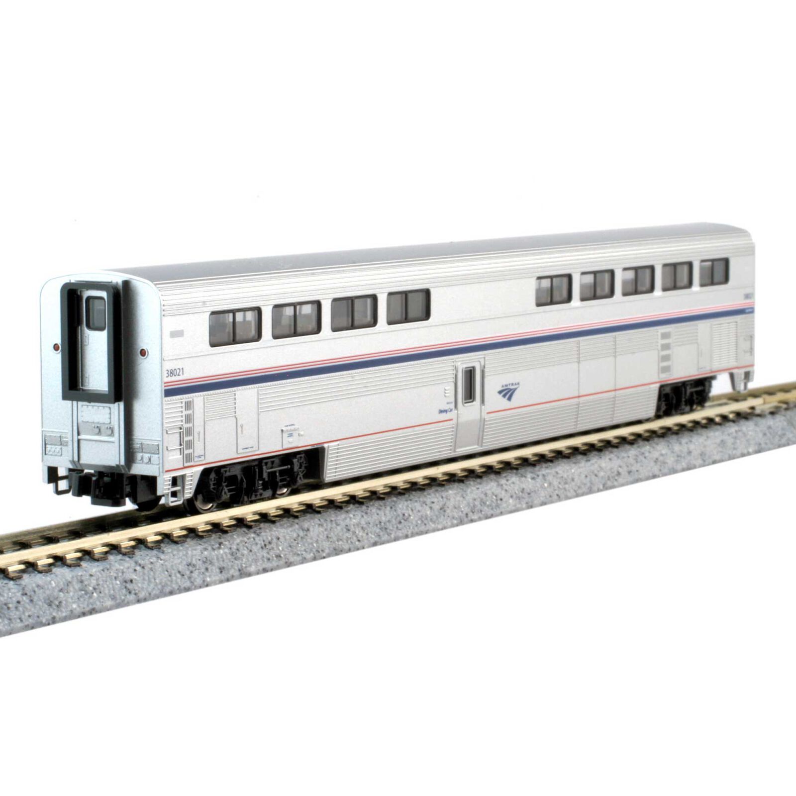 Kato USA, Inc. N Amtrak Superliner Phase VI 6-Unit Bookcase Set