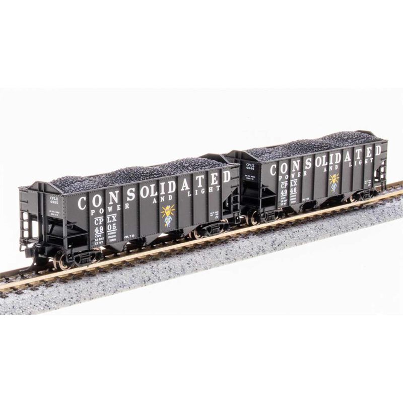 N 3-Bay Hopper, Consolidated Power & Light (2-pack B)