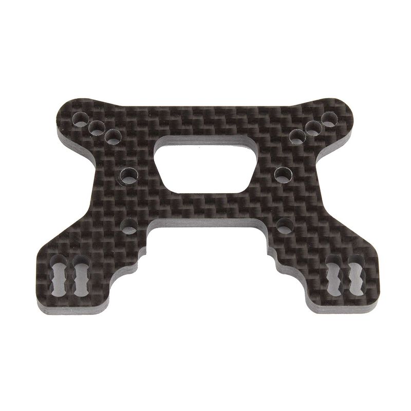 Front Shock Tower, 23mm Carbon Fiber: RC10B74.1