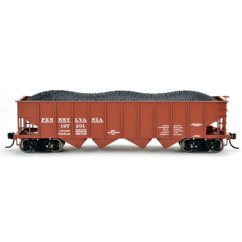 HO H21a Hopper PRR Early Lettering #197296