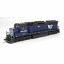HO EMD SD45, MRL 369,  Blue w/ W logo (2000-2015), Paragon4 Sound/DC/DCC