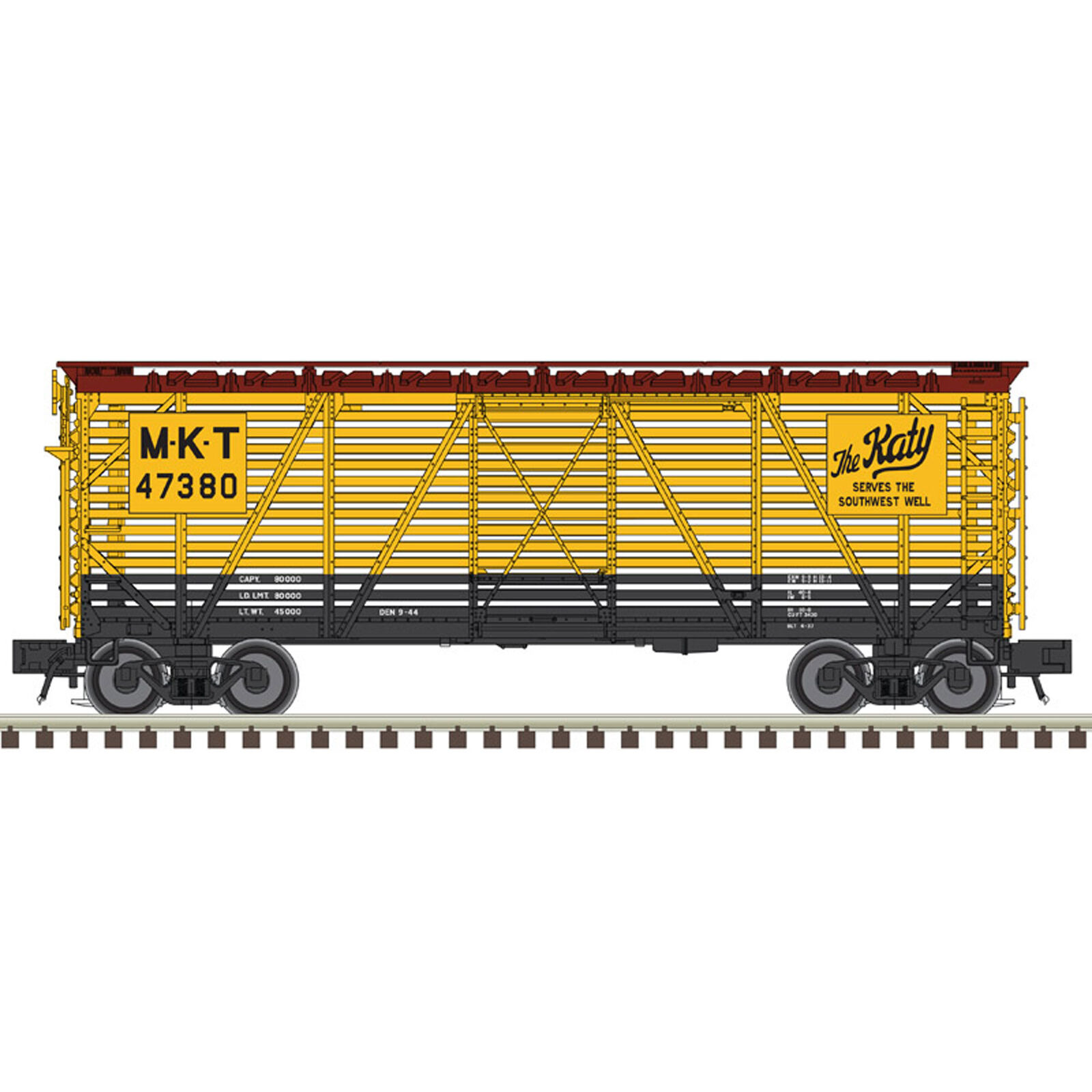 O Trainman 40' Stock Car MKT