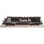 N GE ES44AC Locomotive, Zebra Stripe, Paragon4, ATSF #785