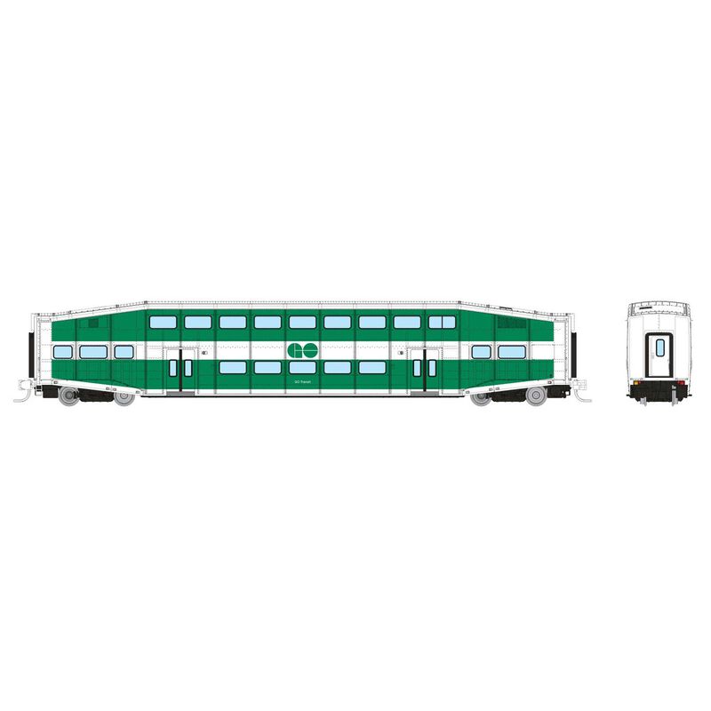 N Bilevel Commuter Car: GO Transit: Single Coach
