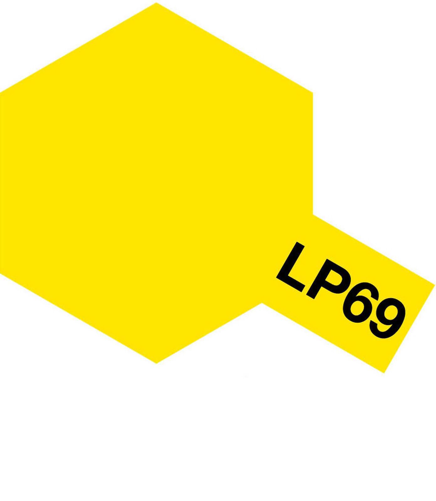 Lacquer Paint, LP-69 Clear Yellow, 10 mL