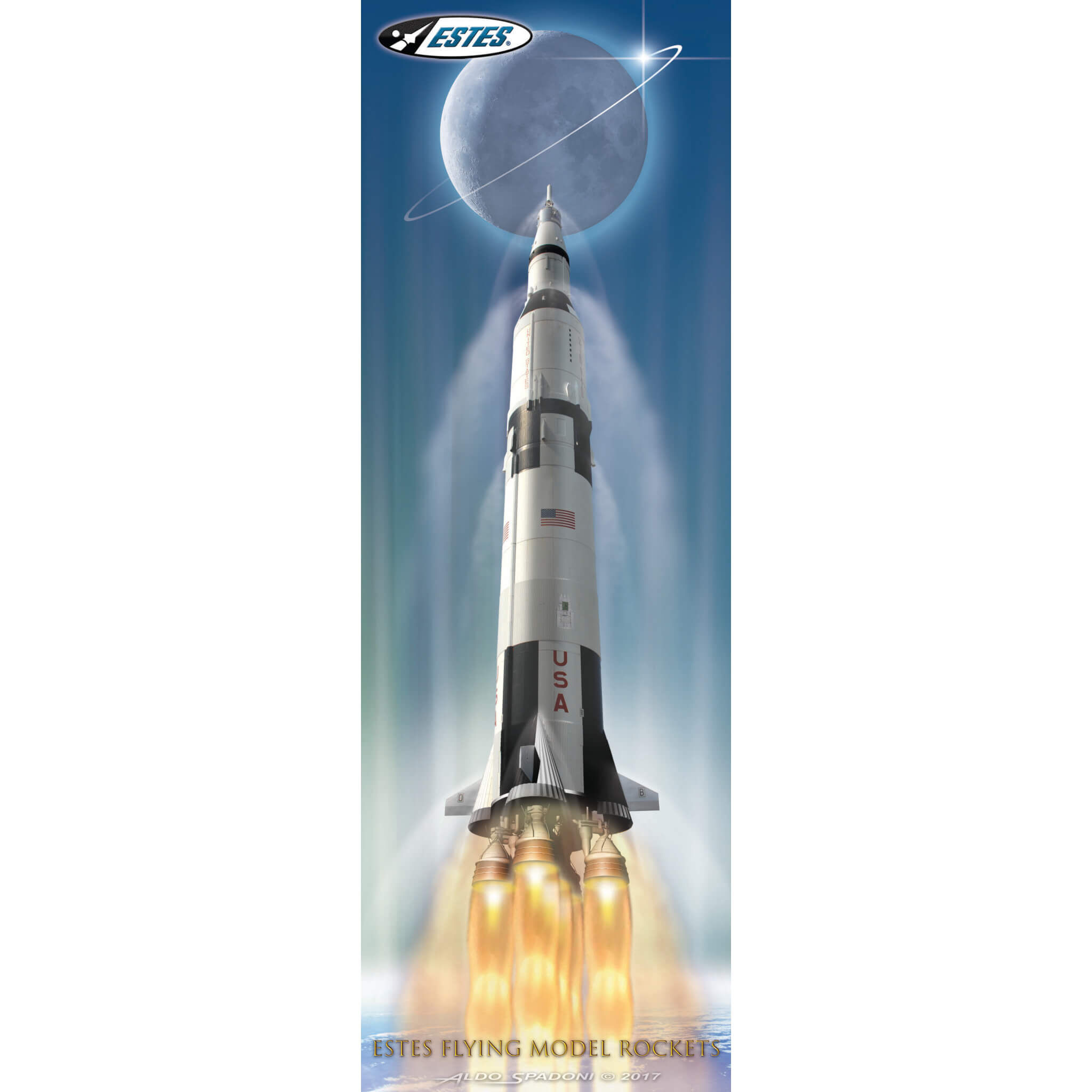 Estes 1/200 Saturn V Model Rocket Kit | Tower Hobbies