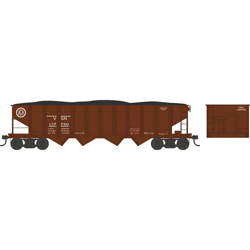 N Scale H21 Hopper Virginian leased #137780