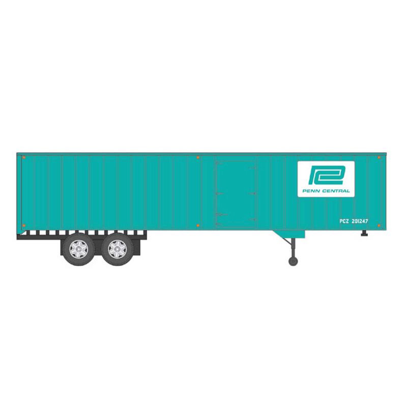 HO 40' Fruehauf Exterior-Post Volume Van Trailer, PC #2