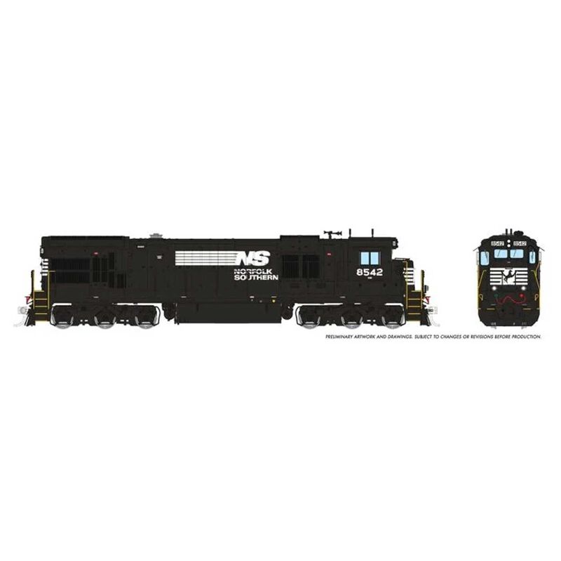 HO C36-7 DC/Silent: Norfolk Southern: #8542