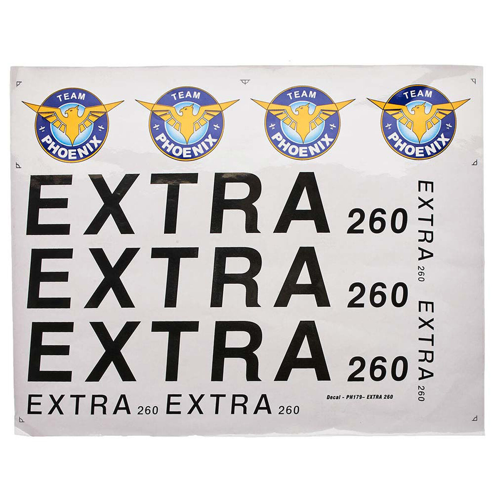 Decals Extra 260 30-35cc EP ARF