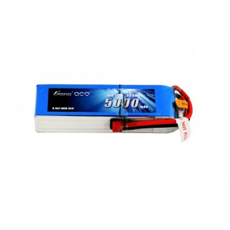 11.1V 5000 Capacity 3S Voltage 45C LiPo, Deans