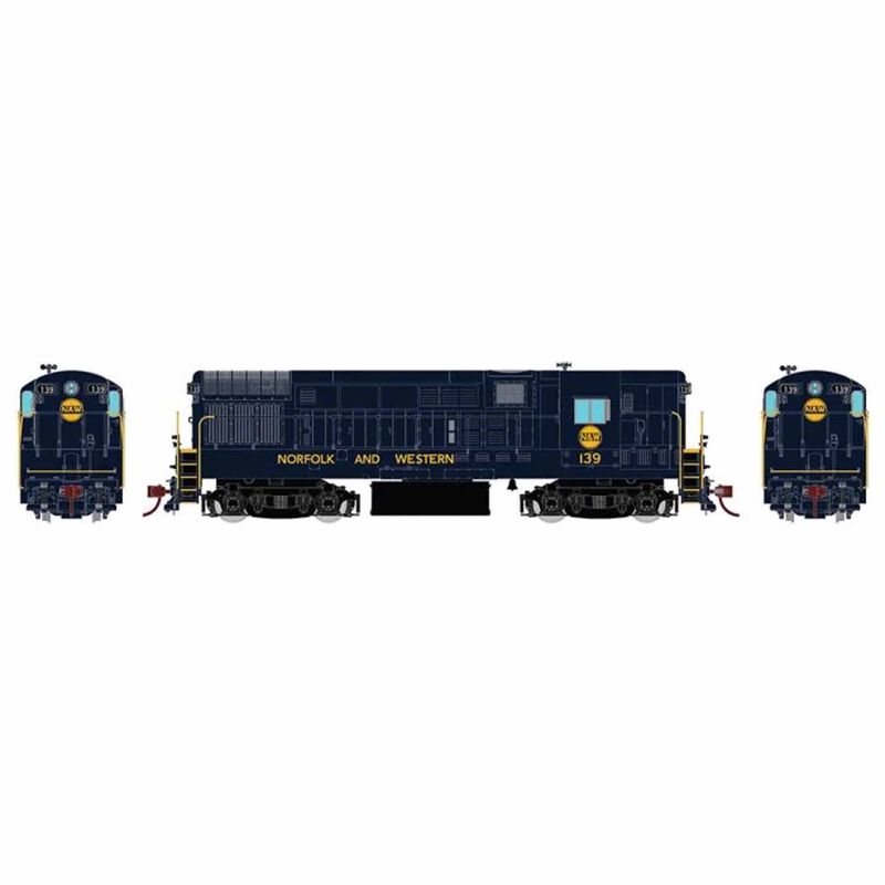 HO H16-44 (DC Silent) N&W Blue Scheme #144